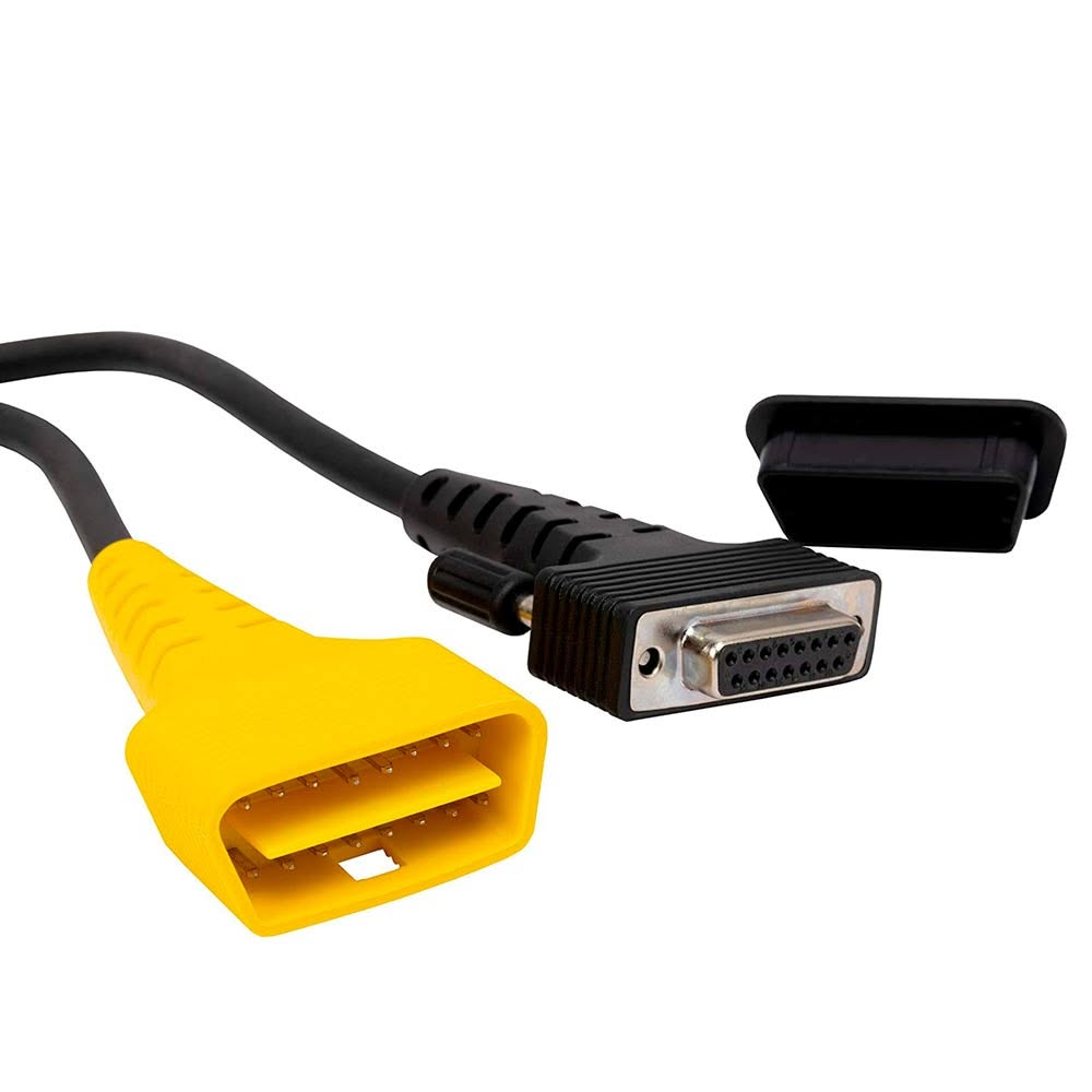 Cable adaptador de diagnóstico automotriz OBD2 de 16 pines a DB15 hembra